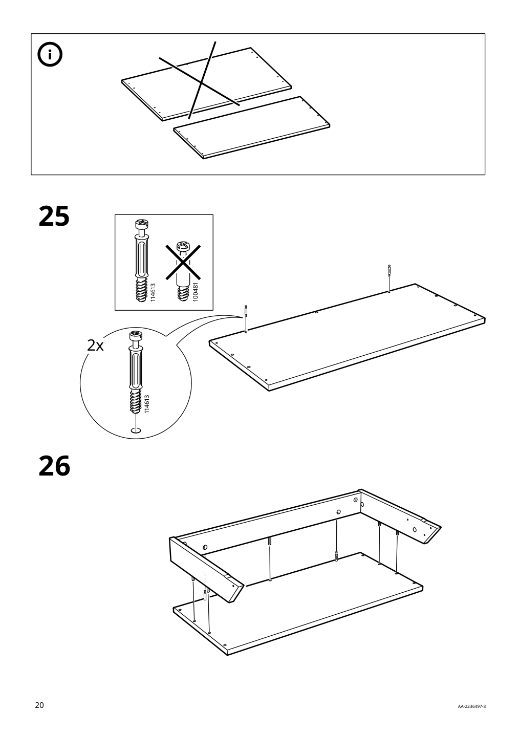 Assembly instructions for IKEA Sundvik changing table chest gray | Page 20 - IKEA SUNDVIK 2-piece baby furniture set 595.061.06