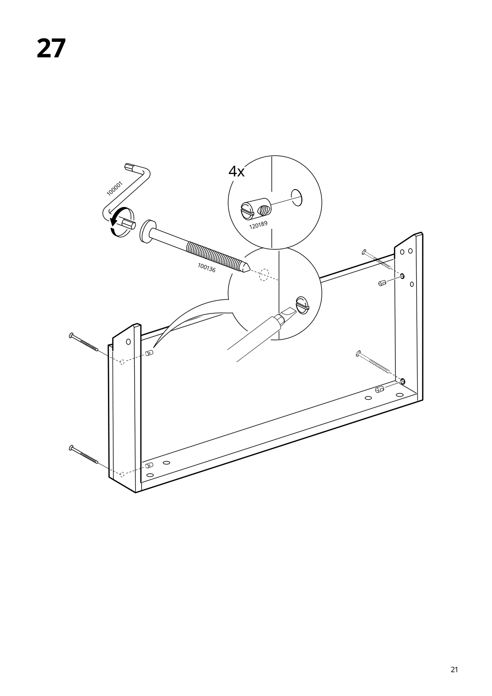 Assembly instructions for IKEA Sundvik changing table chest gray | Page 21 - IKEA SUNDVIK 3-piece baby furniture set 095.058.16