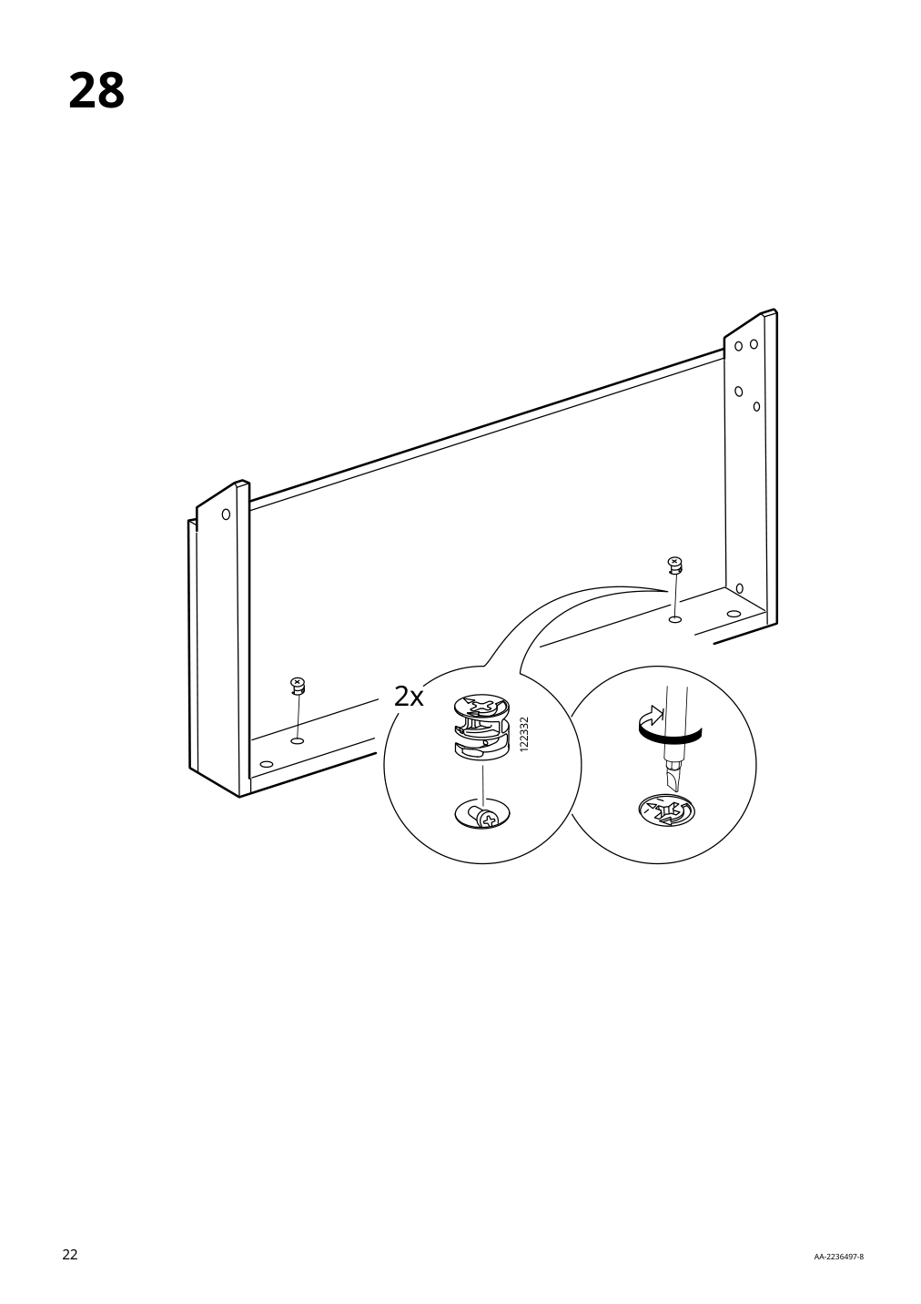 Assembly instructions for IKEA Sundvik changing table chest gray | Page 22 - IKEA SUNDVIK changing table/chest 804.940.26