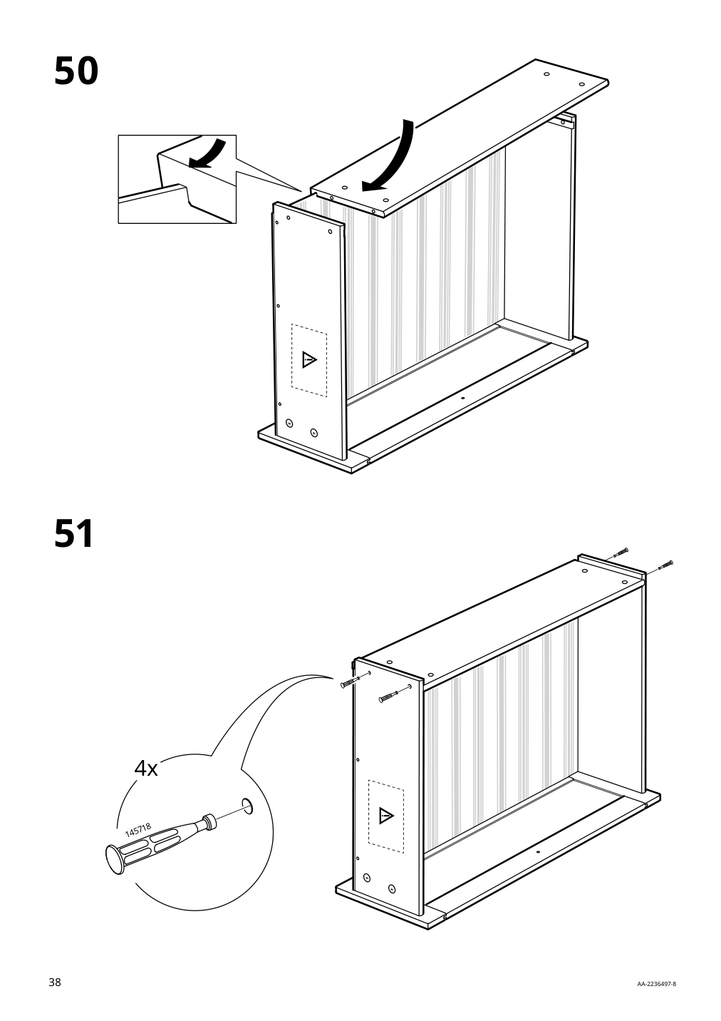 Assembly instructions for IKEA Sundvik changing table chest gray | Page 38 - IKEA SUNDVIK 3-piece baby furniture set 095.058.16