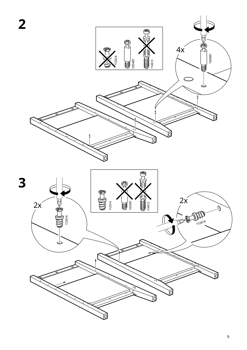 Assembly instructions for IKEA Sundvik changing table chest gray | Page 9 - IKEA SUNDVIK 3-piece baby furniture set 095.058.16