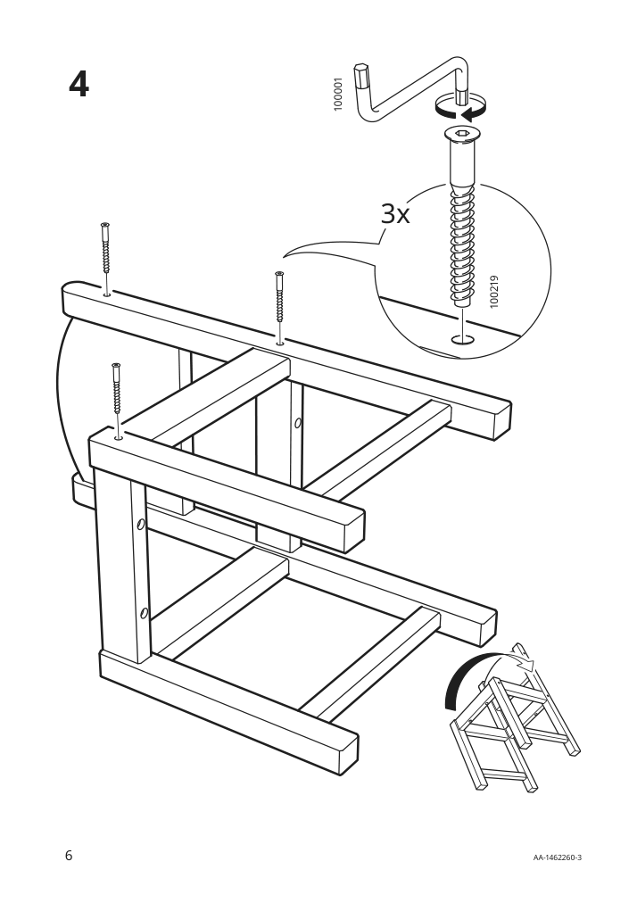 Assembly instructions for IKEA Sundvik childrens chair white | Page 6 - IKEA SUNDVIK children's chair 601.963.58