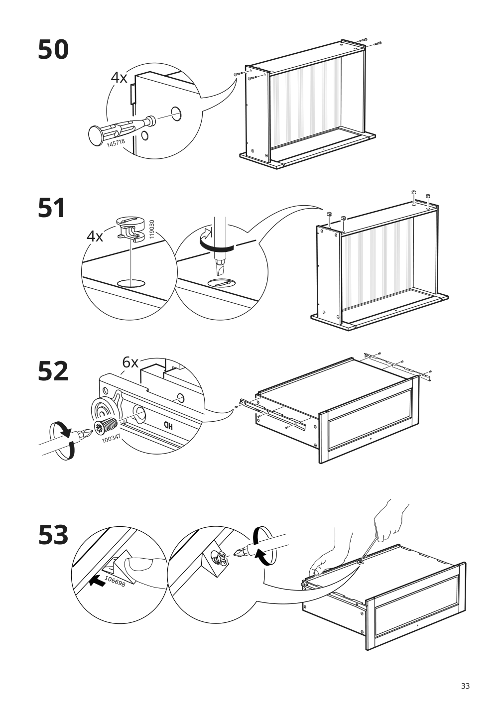 Assembly instructions for IKEA Sundvik wardrobe gray | Page 33 - IKEA SUNDVIK 3-piece baby furniture set 095.058.16