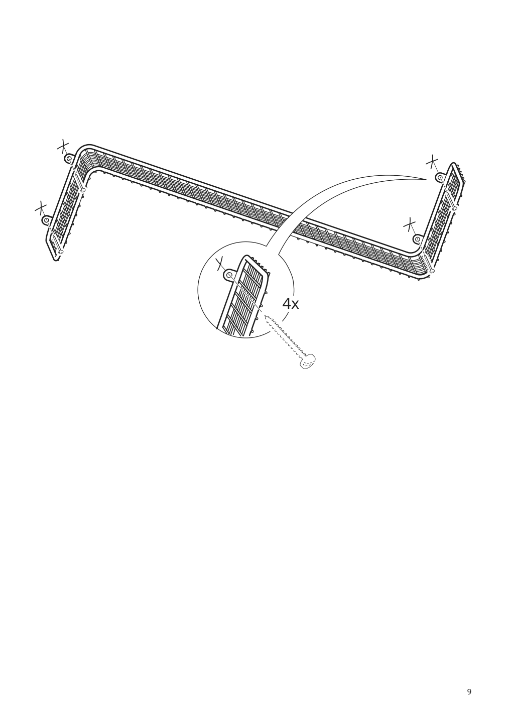 Assembly instructions for IKEA Svenshult wall shelf gold | Page 9 - IKEA SVENSHULT wall shelf 504.275.33