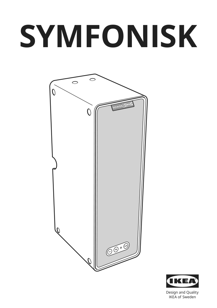 Assembly instructions for IKEA Symfonisk front for bookshelf speaker book cover | Page 1 - IKEA SYMFONISK front for bookshelf speaker 904.981.37