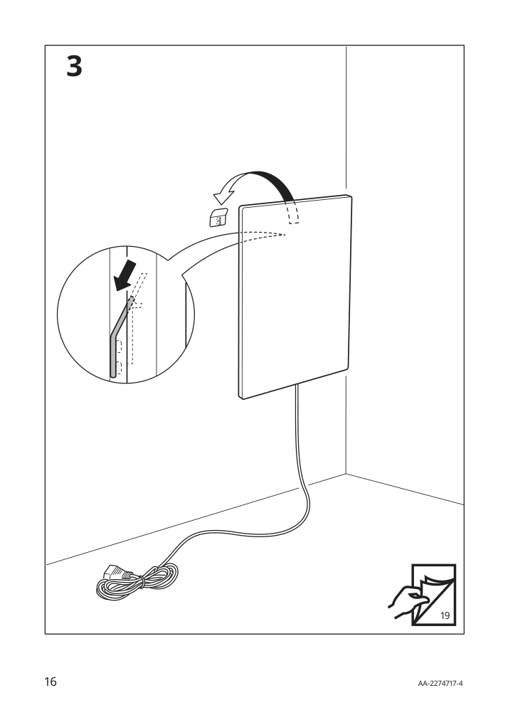 Assembly instructions for IKEA Symfonisk picture frame w sonos wi fi speaker black smart | Page 16 - IKEA SYMFONISK picture frame w Sonos Wi-Fi speaker 504.857.64