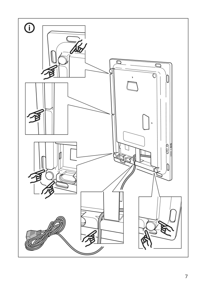 Assembly instructions for IKEA Symfonisk picture frame w sonos wi fi speaker black smart | Page 7 - IKEA SYMFONISK picture frame w Sonos Wi-Fi speaker 504.857.64