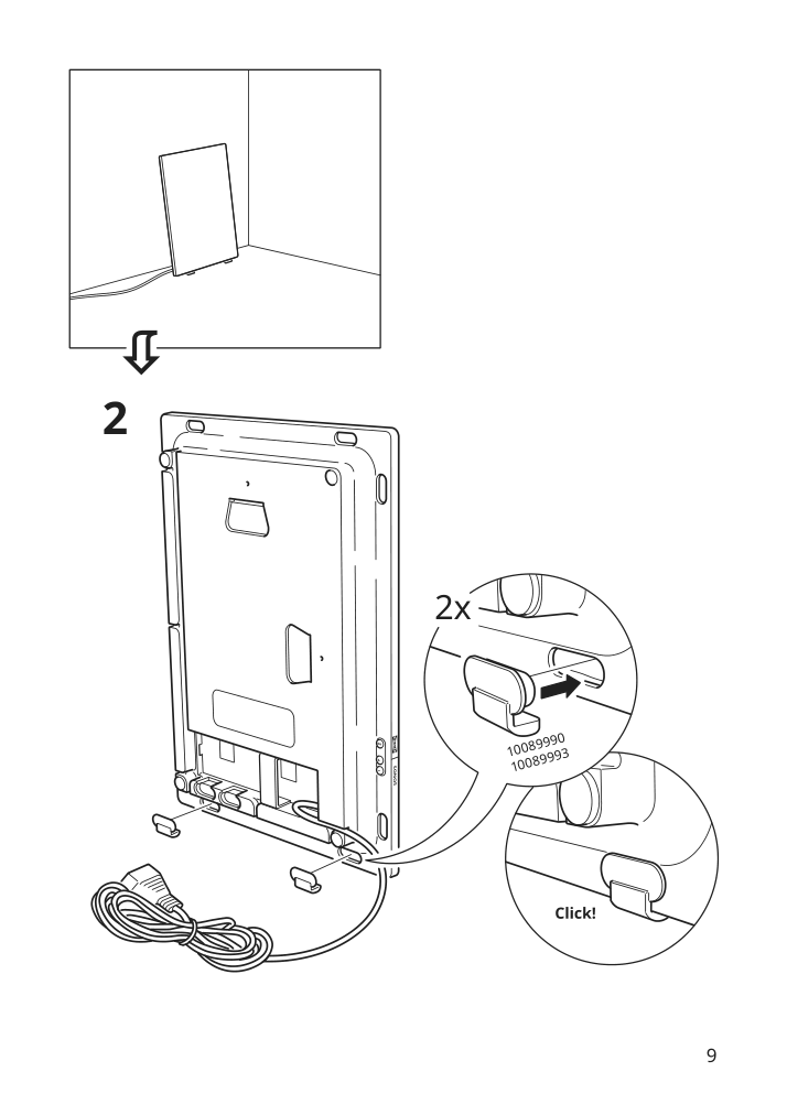 Assembly instructions for IKEA Symfonisk picture frame w sonos wi fi speaker black smart | Page 9 - IKEA SYMFONISK picture frame w Sonos Wi-Fi speaker 504.857.64