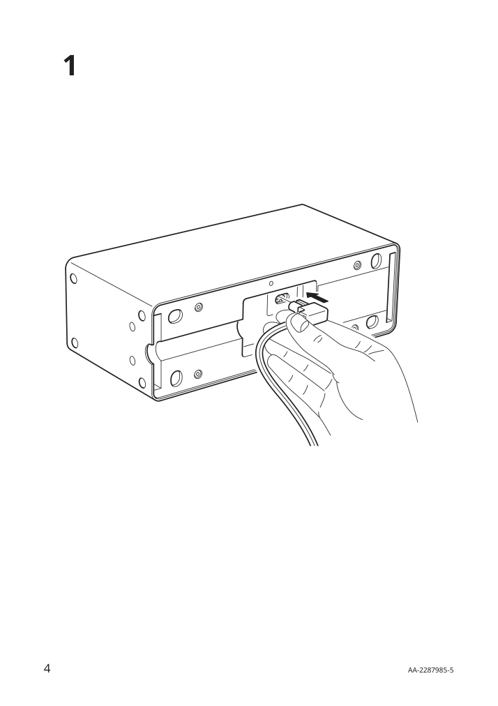 Assembly instructions for IKEA Symfonisk sonos wifi bookshelf speaker white smart gen 2 | Page 4 - IKEA SYMFONISK Sonos WiFi bookshelf speaker 505.065.87