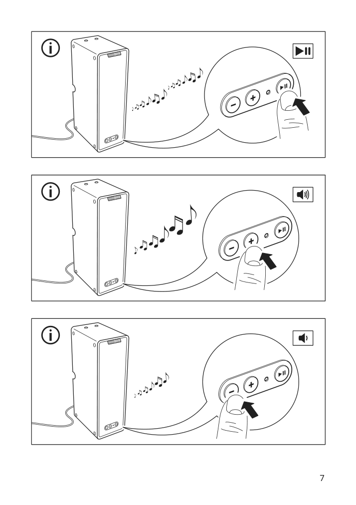 Assembly instructions for IKEA Symfonisk sonos wifi bookshelf speaker black smart gen 2 | Page 7 - IKEA SYMFONISK bookshelf Sonos speaker w LED light 395.007.23