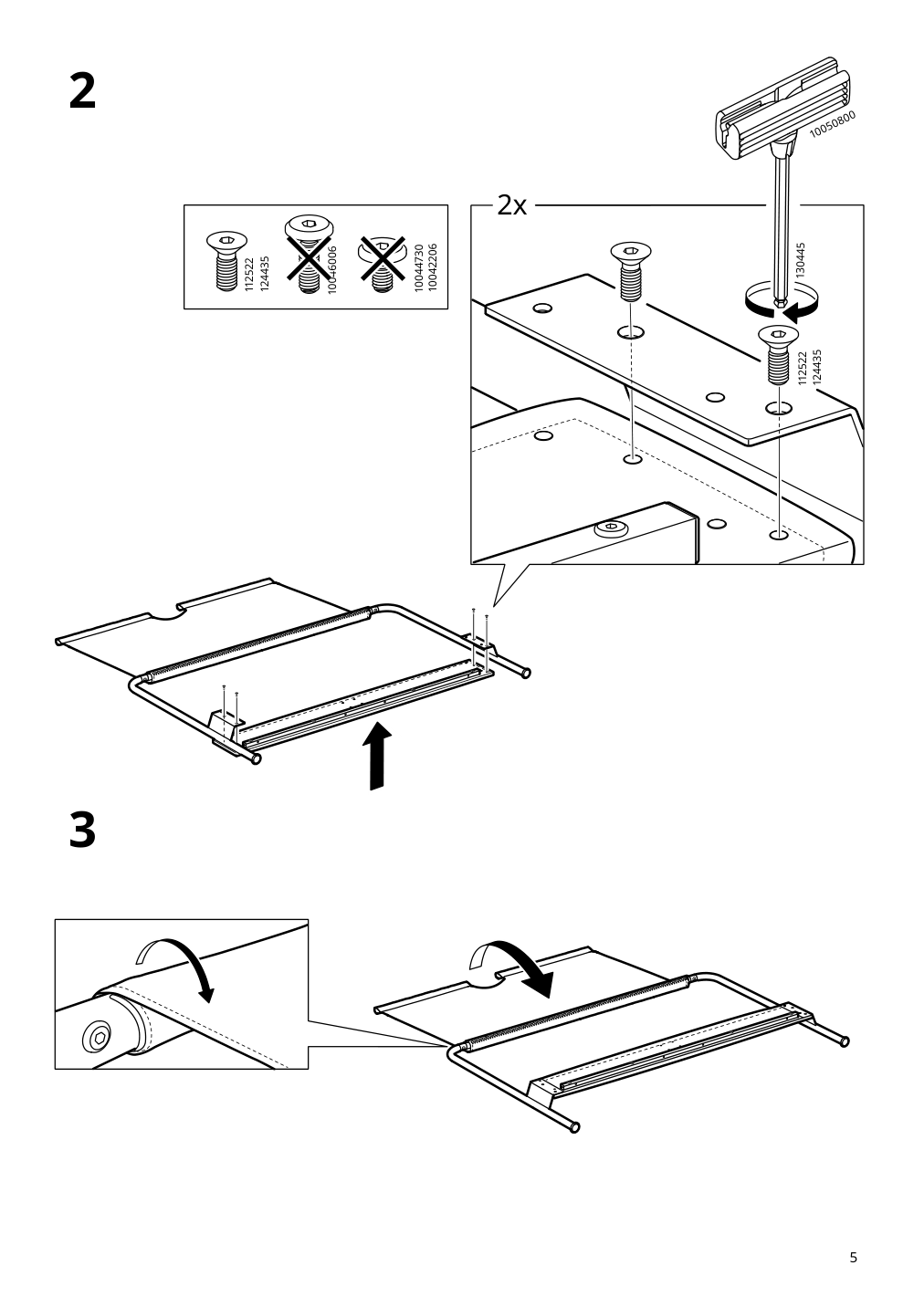 Assembly instructions for IKEA Taellasen upholstered bed frame kulsta gray green | Page 5 - IKEA TÄLLÅSEN upholstered bed frame 295.147.68