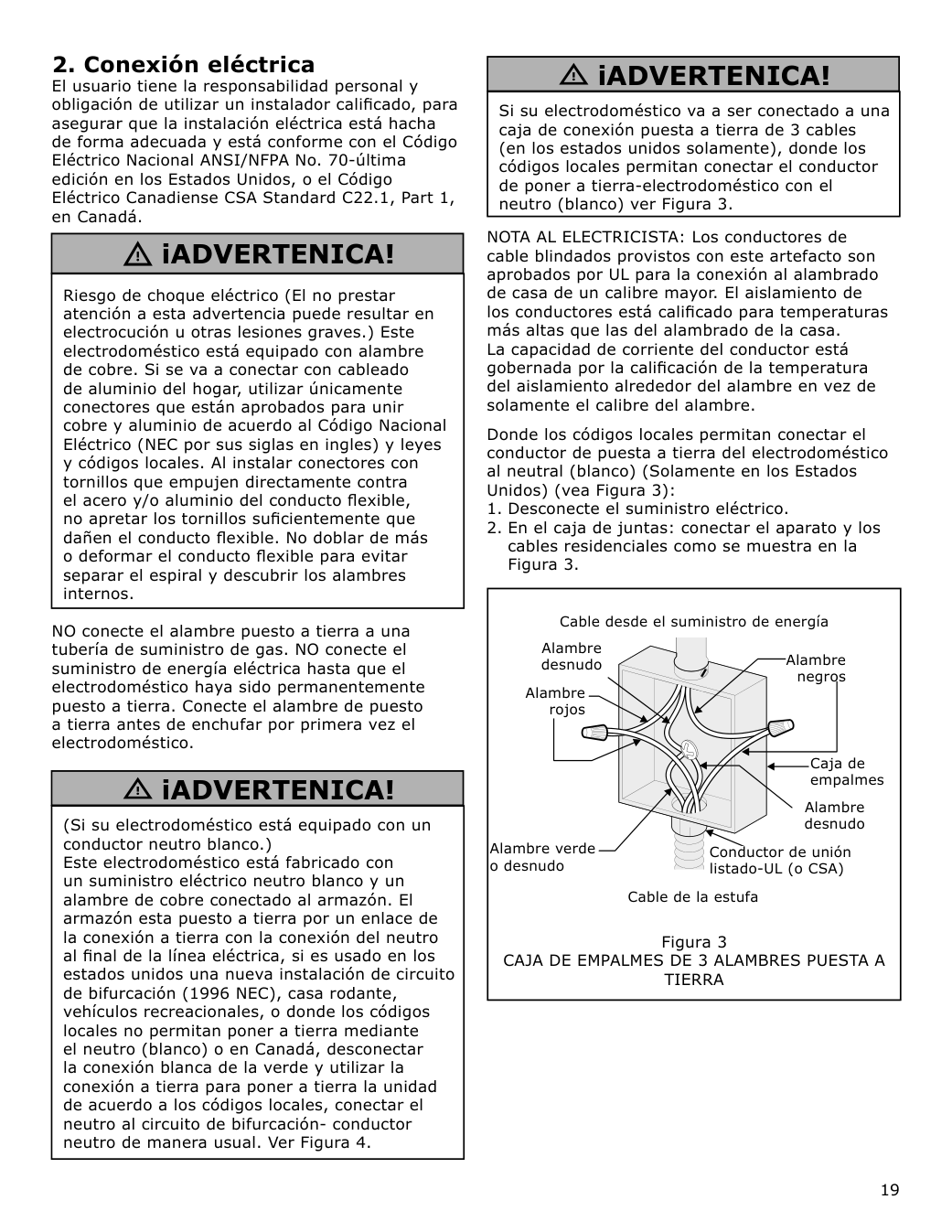 Assembly instructions for IKEA Taengby fan convection wall oven self clean stainless steel | Page 19 - IKEA TÄNGBY Fan Convection Wall Oven self-clean 405.405.44