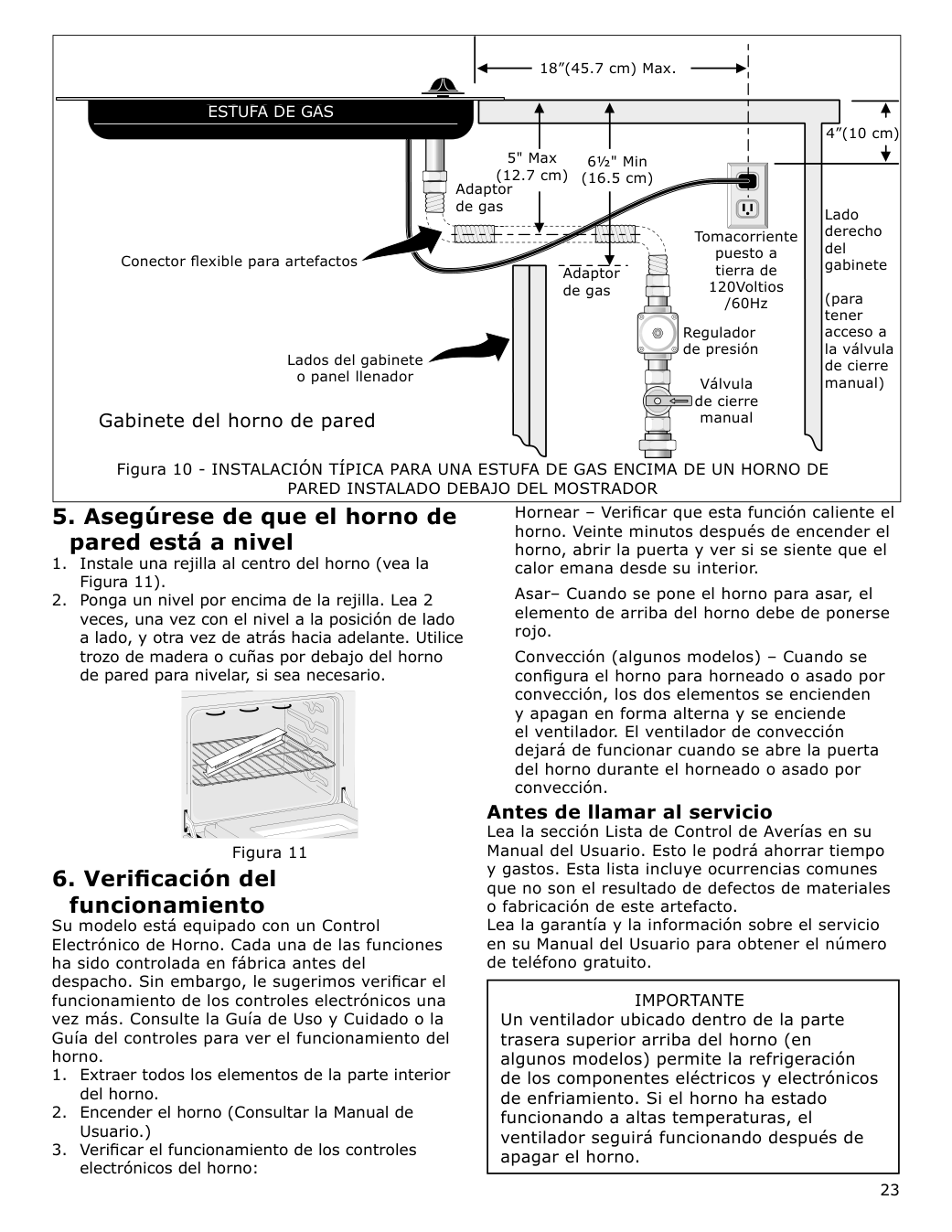 Assembly instructions for IKEA Taengby fan convection wall oven self clean stainless steel | Page 23 - IKEA TÄNGBY Fan Convection Wall Oven self-clean 405.405.44