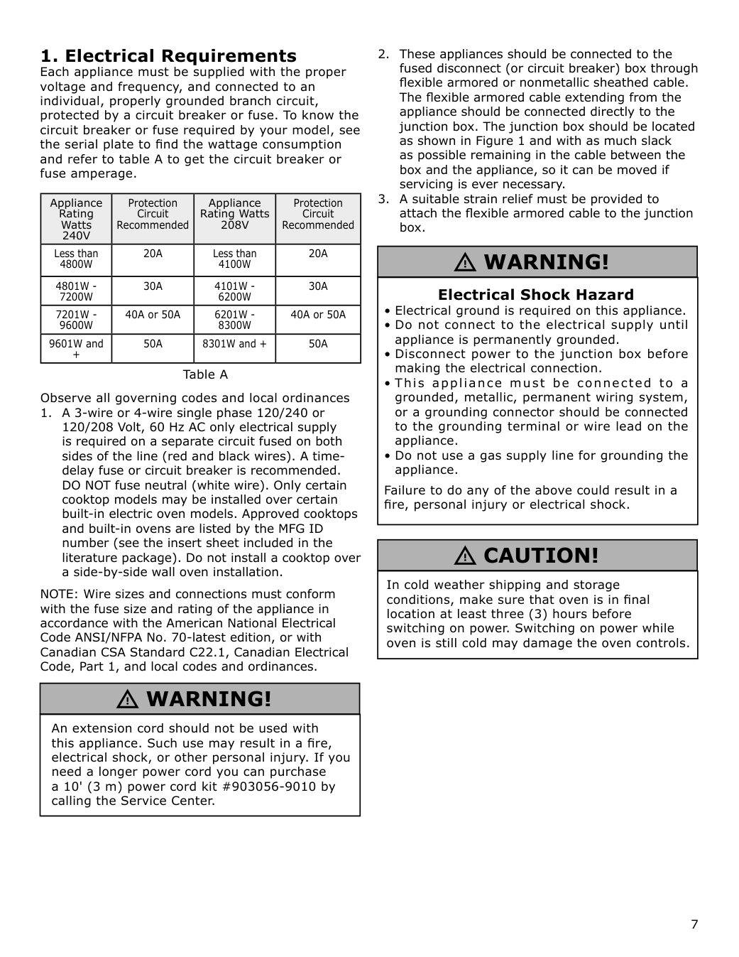 Assembly instructions for IKEA Taengby fan convection wall oven self clean stainless steel | Page 7 - IKEA TÄNGBY Fan Convection Wall Oven self-clean 405.405.44