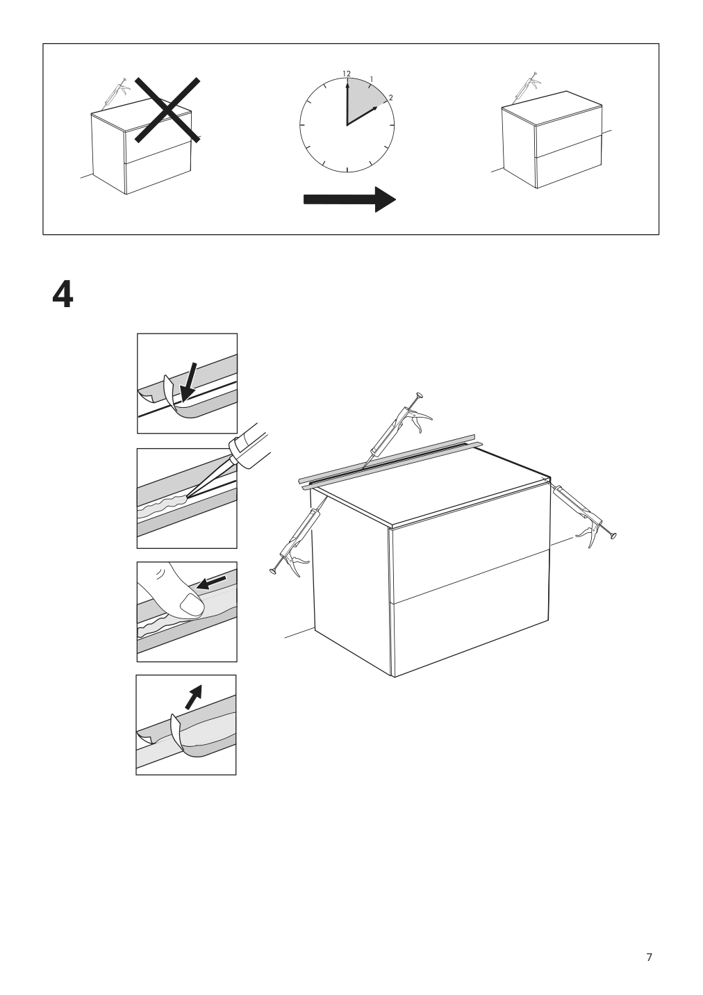 Assembly instructions for IKEA Tolken countertop bamboo | Page 7 - IKEA GODMORGON/TOLKEN / TÖRNVIKEN cabinet, countertop, 19 5/8" sink 593.087.62