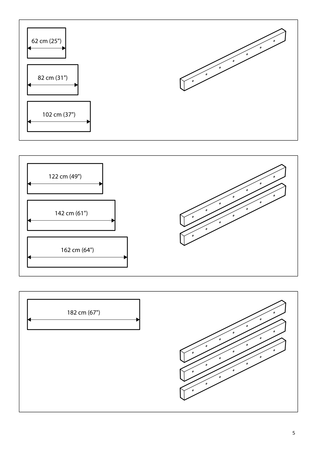 Assembly instructions for IKEA Tolken countertop bamboo | Page 5 - IKEA GODMORGON / TOLKEN sink cabinet with 2 drawers 992.954.99