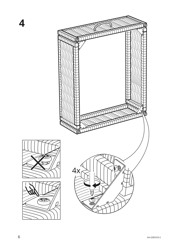 Assembly instructions for IKEA Tolkning basket handmade rattan | Page 6 - IKEA TOLKNING basket 105.126.51