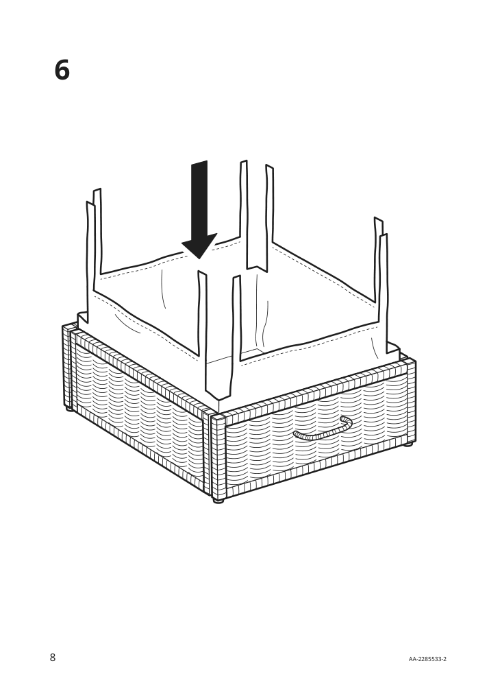 Assembly instructions for IKEA Tolkning basket handmade rattan | Page 8 - IKEA TOLKNING basket 105.126.51