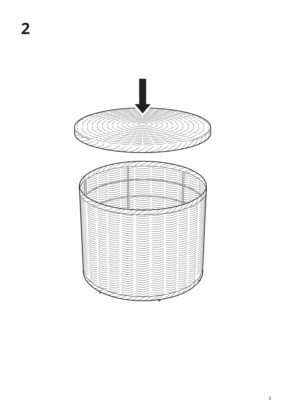 Assembly instructions for IKEA Tolkning ottoman with storage handmade rattan | Page 3 - IKEA TOLKNING ottoman with storage 905.126.66