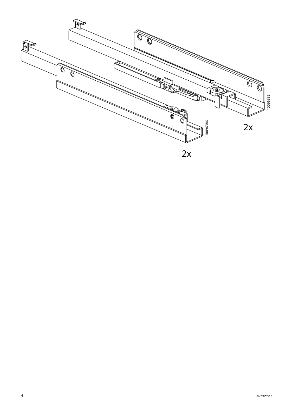 Assembly instructions for IKEA Tonstad coffee table brown stained oak veneer | Page 4 - IKEA TONSTAD coffee table 704.893.08