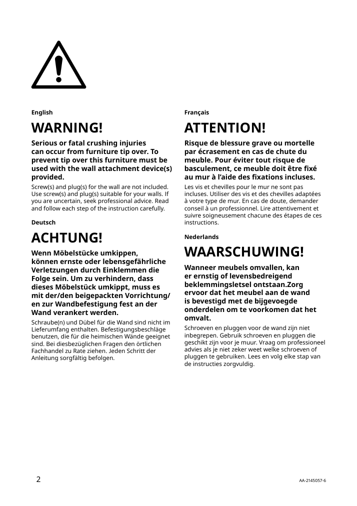 Assembly instructions for IKEA Tordh post outdoor brown stained | Page 2 - IKEA TORDH post, outdoor 704.309.16