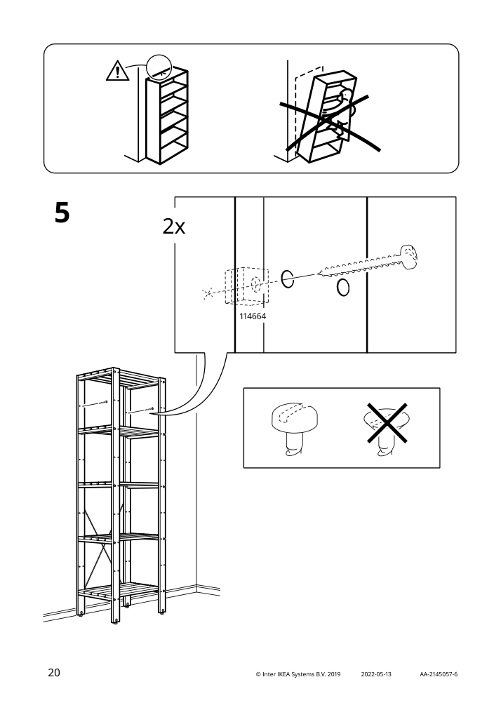 Assembly instructions for IKEA Tordh post outdoor brown stained | Page 20 - IKEA TORDH post, outdoor 704.309.16