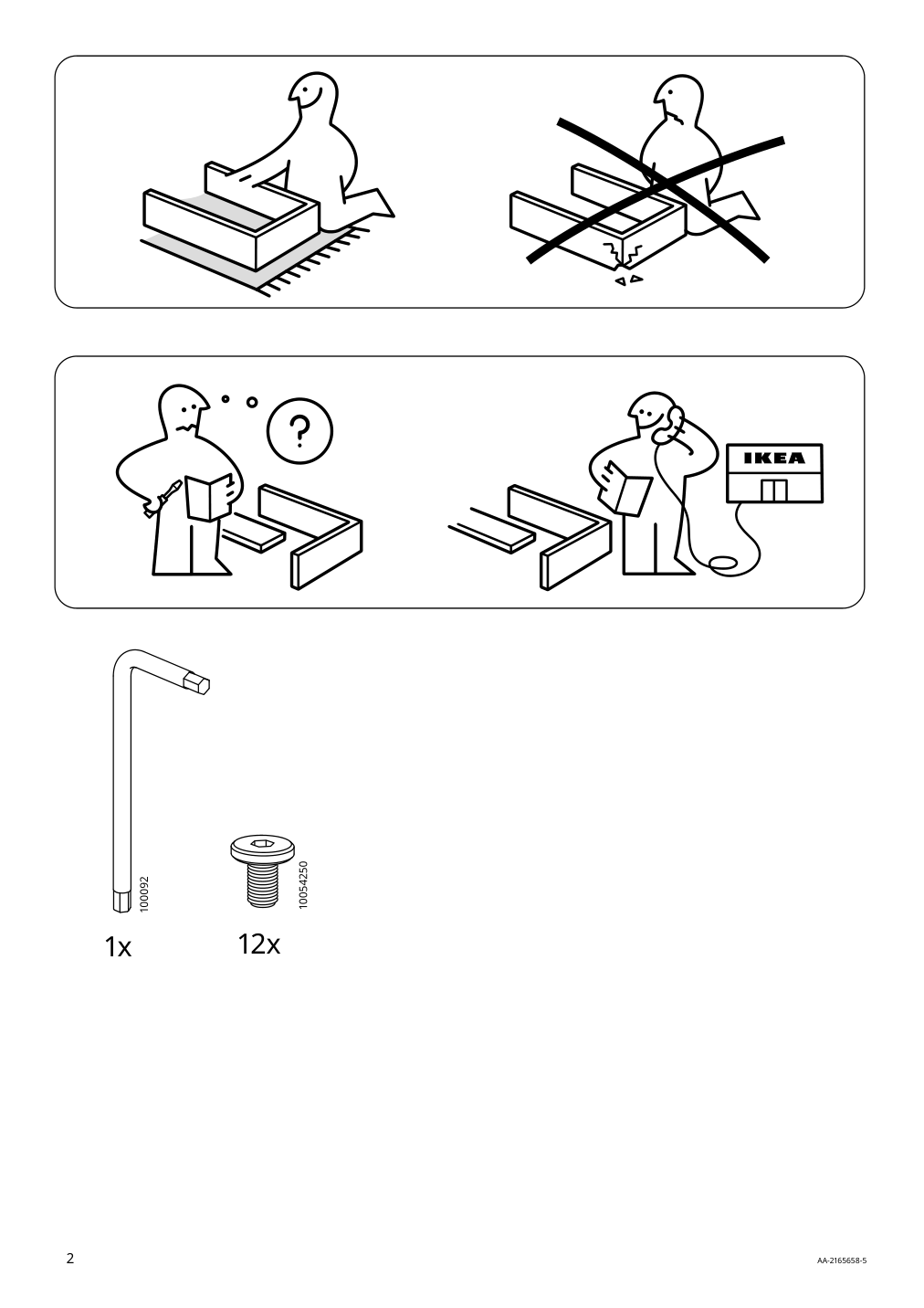 Assembly instructions for IKEA Torparoe armchair in outdoor white gray | Page 2 - IKEA TORPARÖ table and 4 armchairs, outdoor 094.948.65