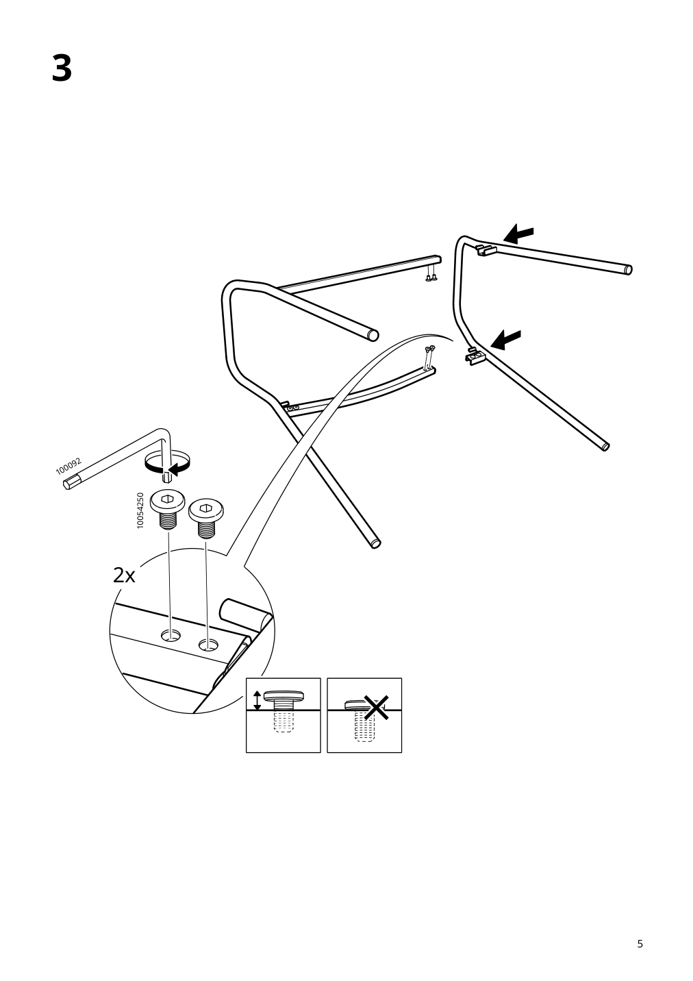 Assembly instructions for IKEA Torparoe armchair in outdoor white gray | Page 5 - IKEA TORPARÖ table and 4 armchairs, outdoor 094.948.65