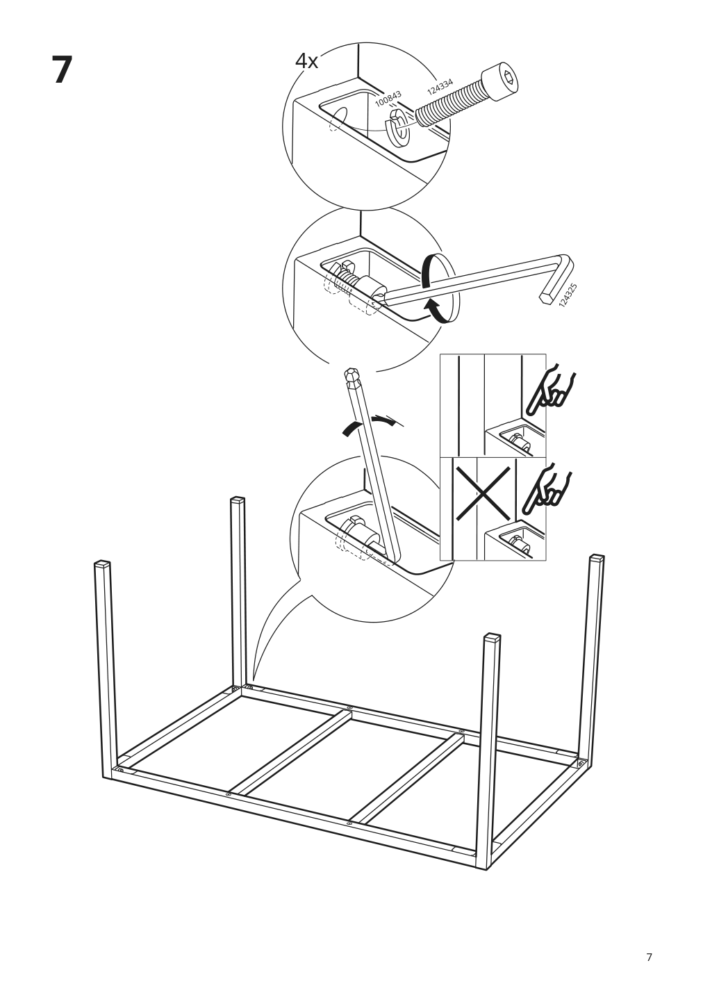 Assembly instructions for IKEA Torsby underframe chrome plated | Page 7 - IKEA TORSBY / TOBIAS table and 4 chairs 594.992.81