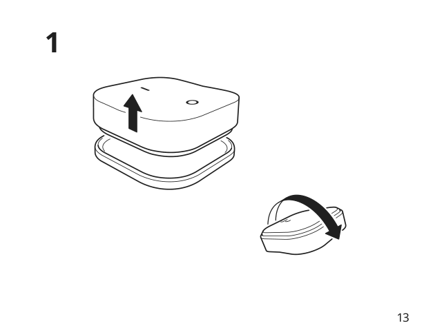 Assembly instructions for IKEA Tradfri control outlet kit smart | Page 13 - IKEA TRÅDFRI control outlet kit 403.647.48