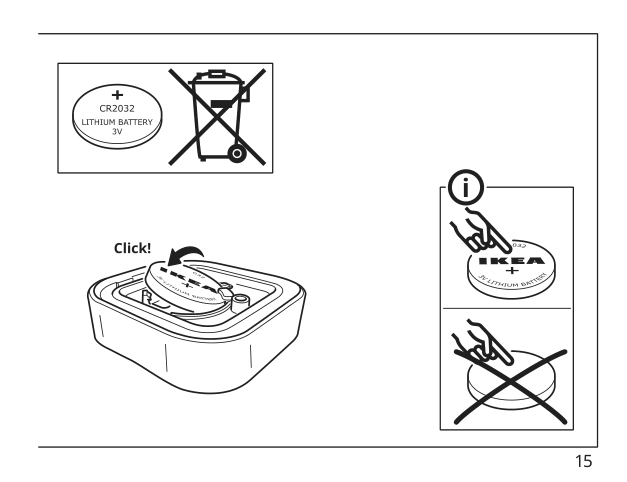 Assembly instructions for IKEA Tradfri control outlet kit smart | Page 15 - IKEA TRÅDFRI control outlet kit 403.647.48