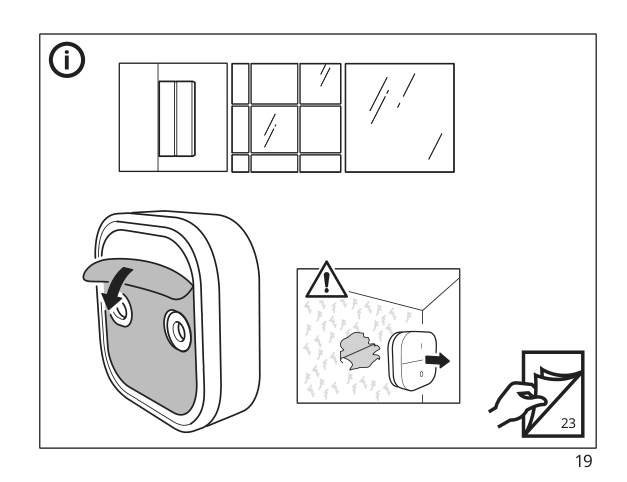 Assembly instructions for IKEA Tradfri control outlet kit smart | Page 19 - IKEA TRÅDFRI control outlet kit 403.647.48