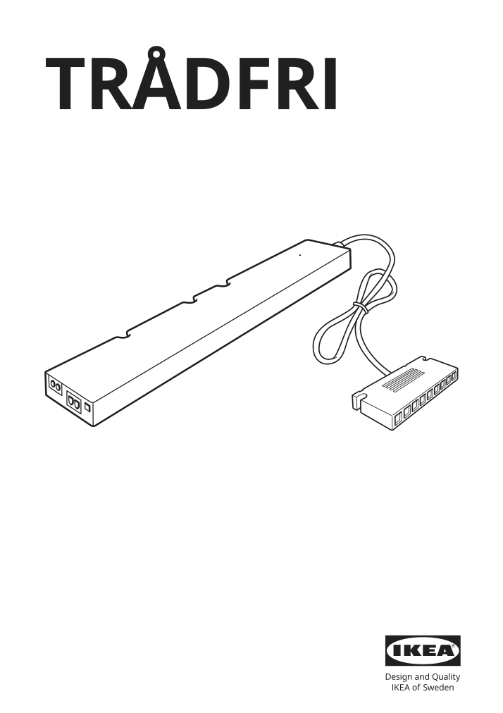 Assembly instructions for IKEA Tradfri driver for wireless control smart gray | Page 1 - IKEA TRÅDFRI driver for wireless control 603.426.56