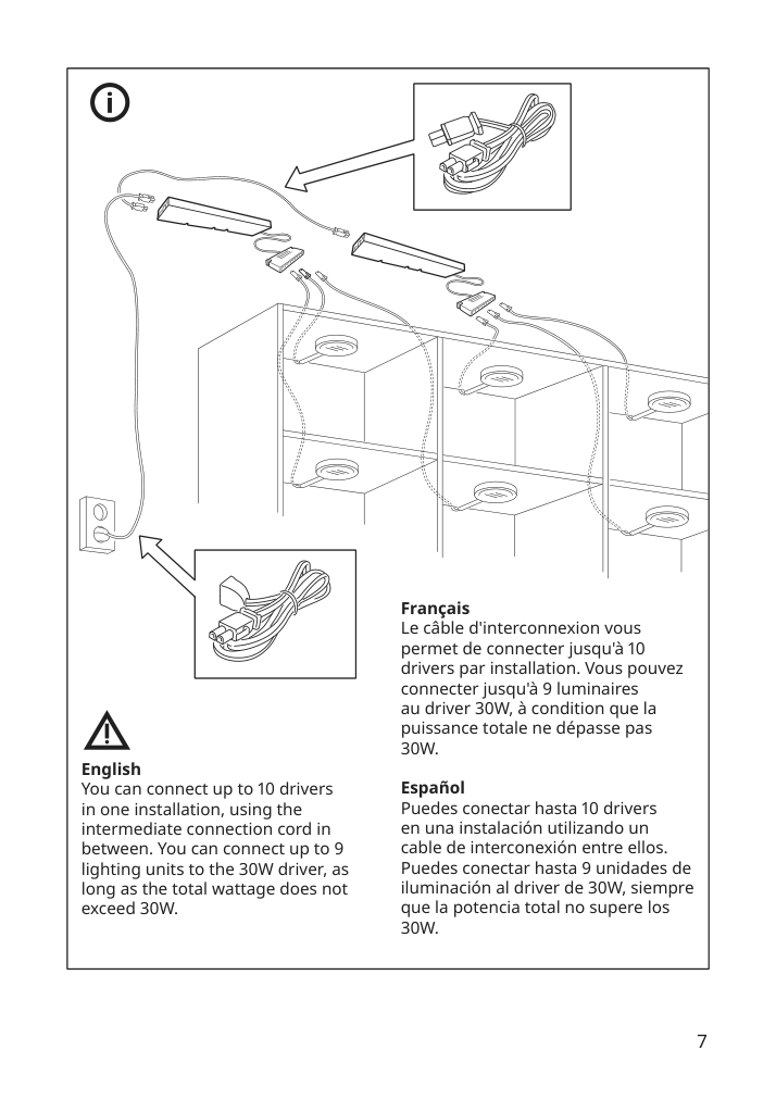 Assembly instructions for IKEA Tradfri driver for wireless control smart gray | Page 7 - IKEA TRÅDFRI driver for wireless control 603.426.56