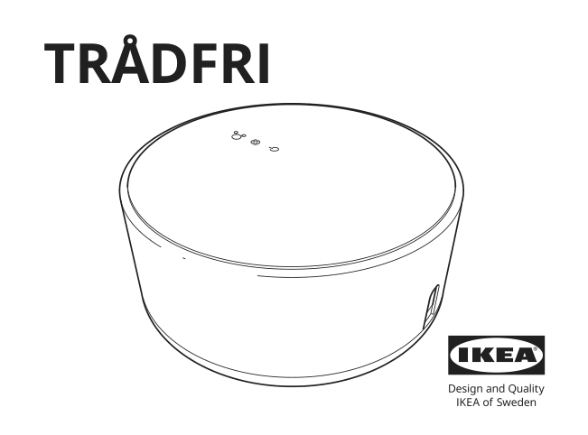 Assembly instructions for IKEA Tradfri gateway white | Page 1 - IKEA TRÅDFRI gateway 003.378.13