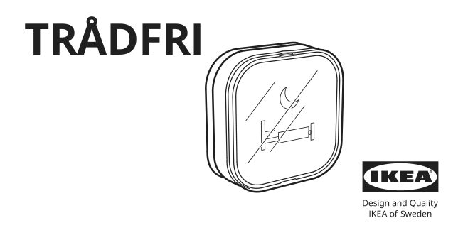 Assembly instructions for IKEA Tradfri remote control white smart | Page 1 - IKEA TRÅDFRI Remote control 403.563.81