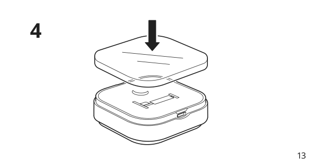 Assembly instructions for IKEA Tradfri remote control white smart | Page 13 - IKEA TRÅDFRI Remote control 403.563.81