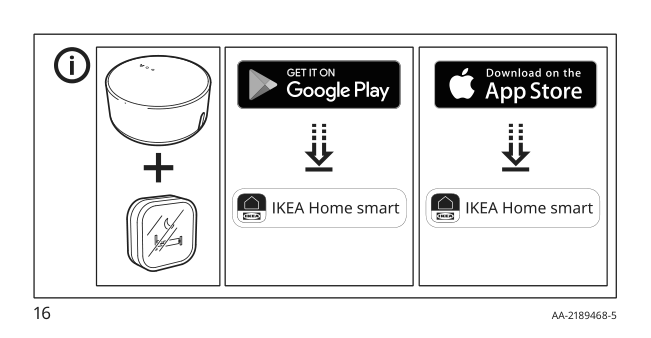 Assembly instructions for IKEA Tradfri remote control white smart | Page 16 - IKEA TRÅDFRI Remote control 403.563.81