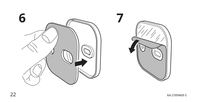 Assembly instructions for IKEA Tradfri remote control white smart | Page 22 - IKEA TRÅDFRI Remote control 403.563.81