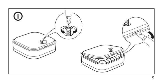 Assembly instructions for IKEA Tradfri remote control white smart | Page 9 - IKEA TRÅDFRI Remote control 403.563.81