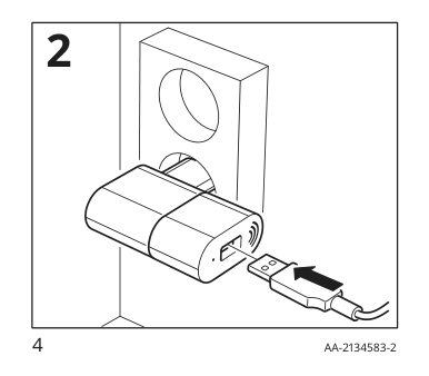 Assembly instructions for IKEA Tradfri signal repeater | Page 4 - IKEA TRÅDFRI signal repeater 304.004.07