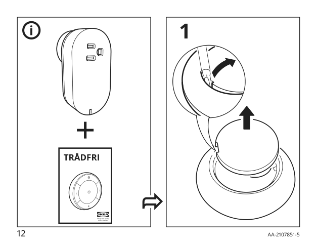 Assembly instructions for IKEA Tradfri wireless control outlet smart | Page 12 - IKEA TRÅDFRI wireless control outlet 903.561.66