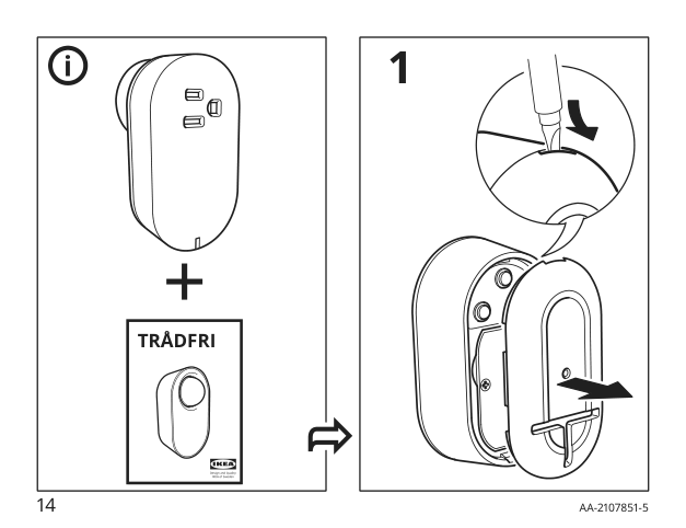 Assembly instructions for IKEA Tradfri wireless control outlet smart | Page 14 - IKEA TRÅDFRI wireless control outlet 903.561.66