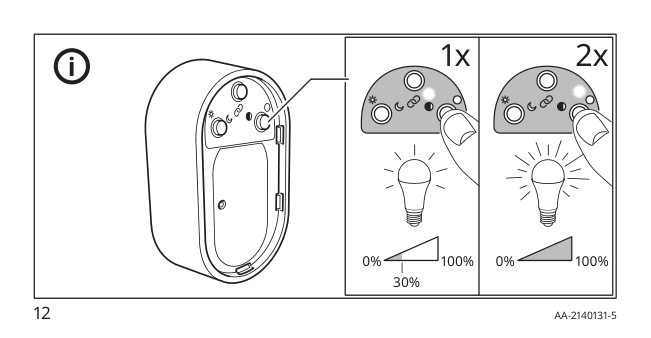 Assembly instructions for IKEA Tradfri wireless motion sensor smart white | Page 12 - IKEA TRÅDFRI wireless motion sensor 704.299.13