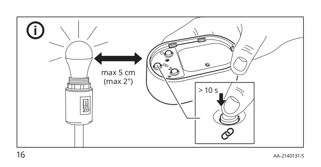 Assembly instructions for IKEA Tradfri wireless motion sensor smart white | Page 16 - IKEA TRÅDFRI wireless motion sensor 704.299.13