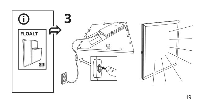 Assembly instructions for IKEA Tradfri wireless motion sensor smart white | Page 19 - IKEA TRÅDFRI wireless motion sensor 704.299.13