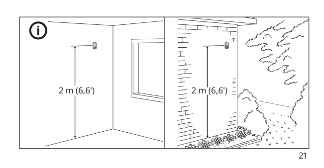 Assembly instructions for IKEA Tradfri wireless motion sensor smart white | Page 21 - IKEA TRÅDFRI wireless motion sensor 704.299.13