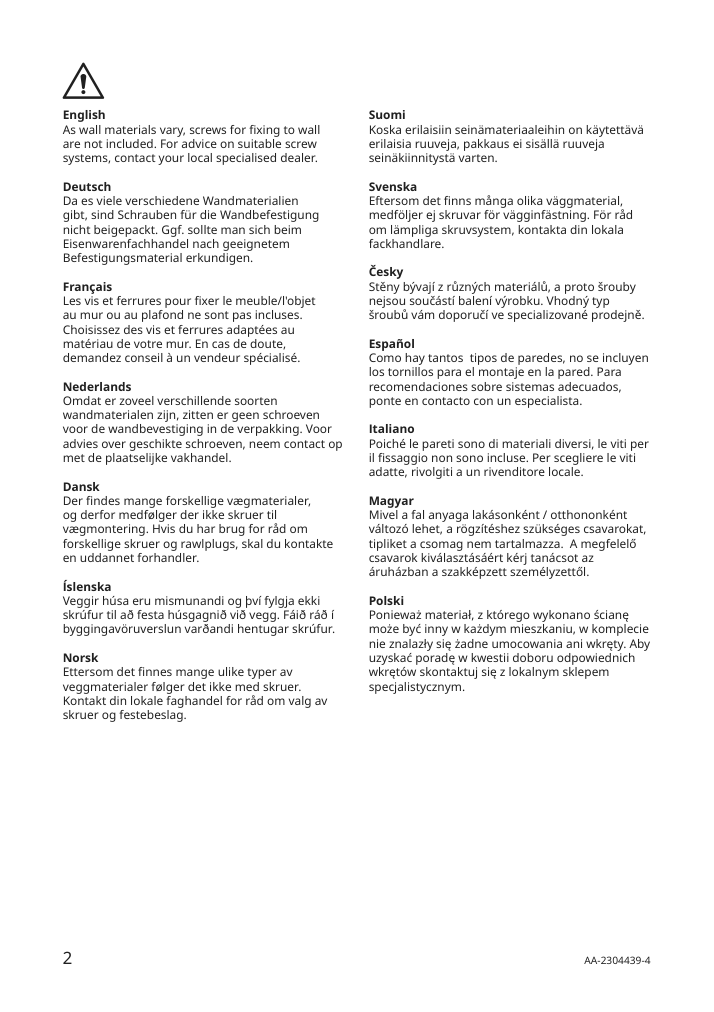 Assembly instructions for IKEA Tredansen black out cellular blind smart wireless battery operated white | Page 2 - IKEA TREDANSEN black-out cellular blind 805.124.31