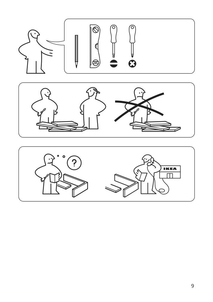 Assembly instructions for IKEA Tredansen black out cellular blind smart wireless battery operated white | Page 9 - IKEA TREDANSEN black-out cellular blind 805.124.31