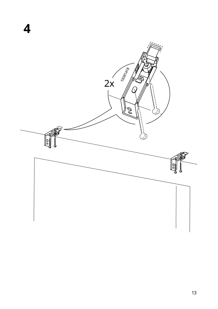 Assembly instructions for IKEA Trippevals black out cellular blind white | Page 13 - IKEA TRIPPEVALS black-out cellular blind 905.065.47